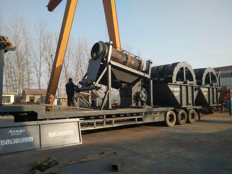 篩沙水洗設(shè)備發(fā)貨現(xiàn)場(chǎng)
