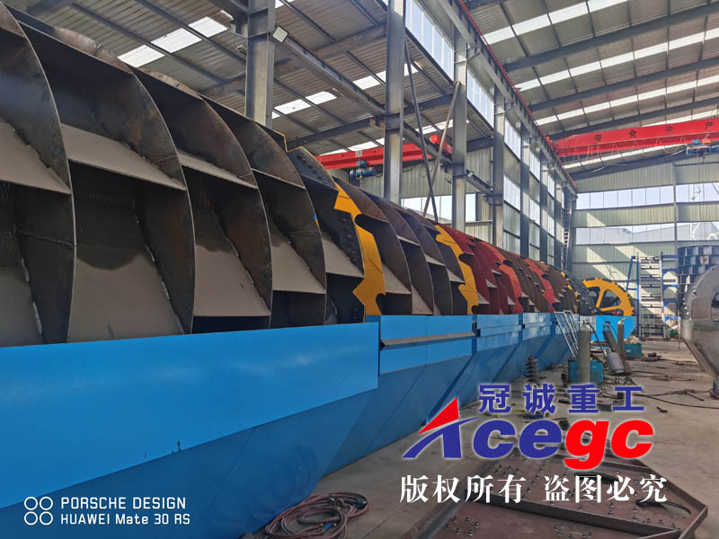 高效水輪斗洗沙設備